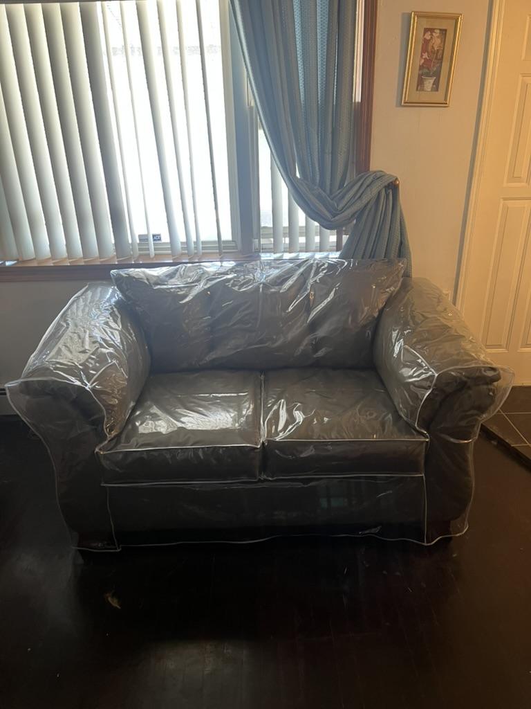 Ottoman Slipcover - Living Room