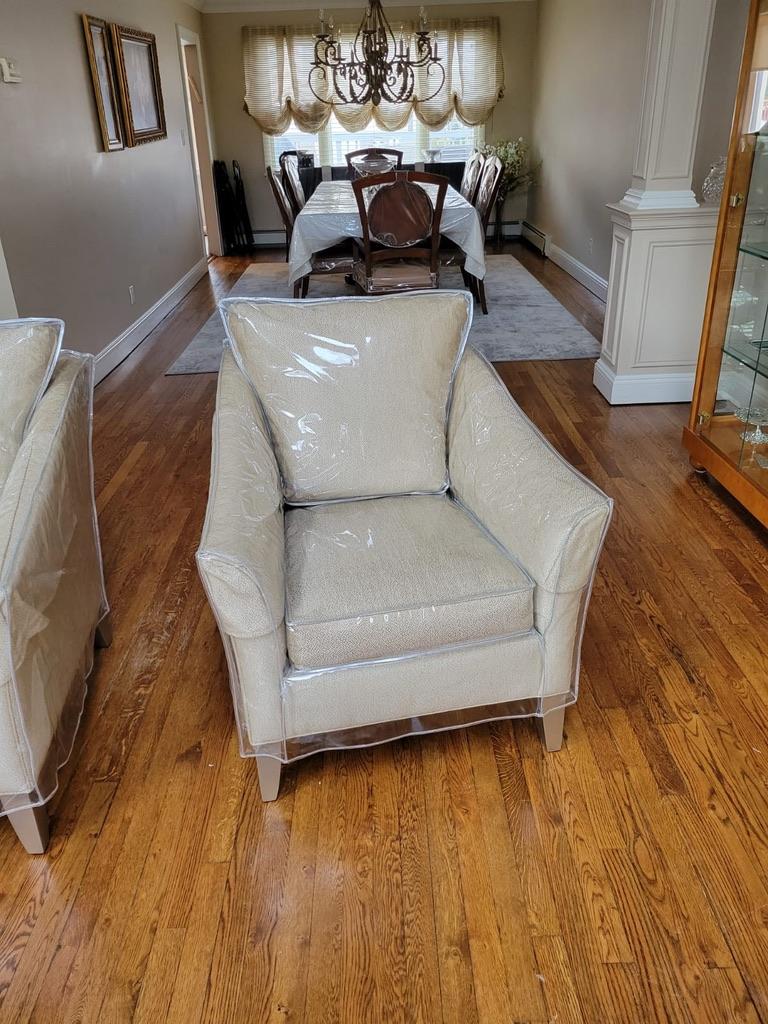 Sofa with Cushions - Living Room